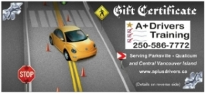 Gift Certificate Front